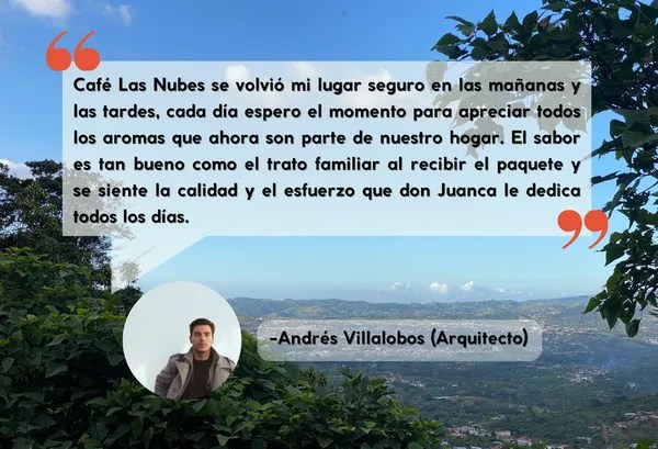 Cita de Andrés Villalobos, Arquitecto